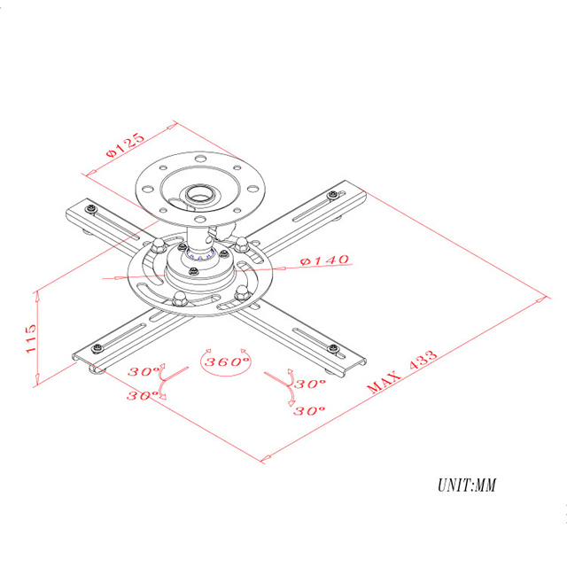 Soporte para proyector JYPJ-017