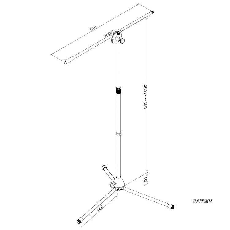 Soporte de micrófono JYTS-204